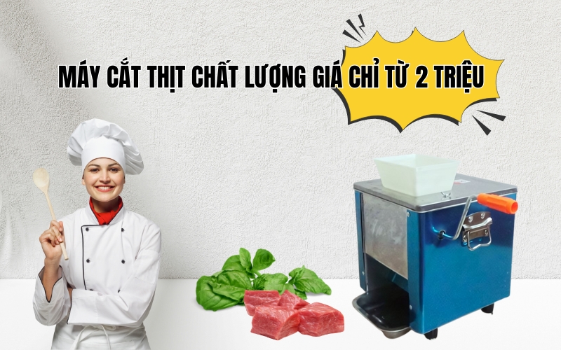 Mua máy cắt thịt chất lượng có giá chỉ từ 2 triệu