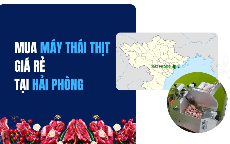 Mua máy thái thịt giá rẻ tại Hải Phòng