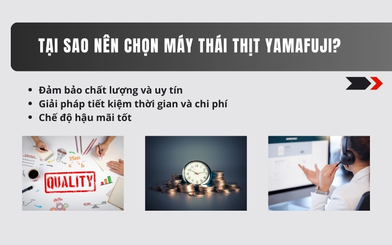 Tại sao nên chọn máy thái thịt yamafuji?