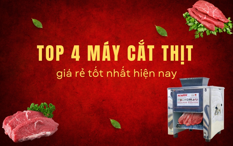 Top 4 máy cắt thịt giá rẻ tốt nhất hiện nay