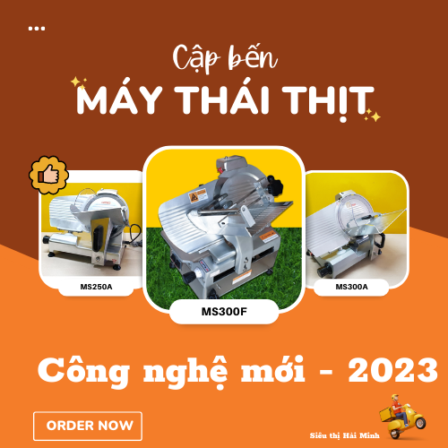 Cập bến máy thái thịt công nghệ mới năm 2023