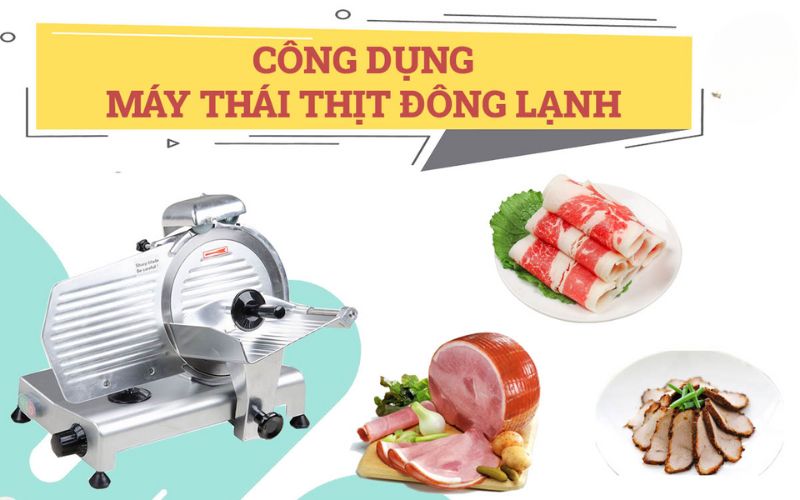 Ứng dụng của máy thái thịt ES-220