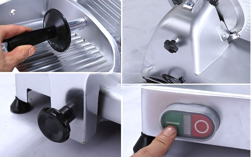 Đặc điểm cấu tạo đặc biệt của máy thái thịt ES-220