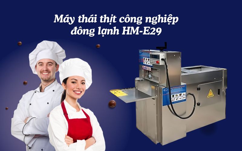 Máy thái thịt công nghiệp đông lạnh HM-E29