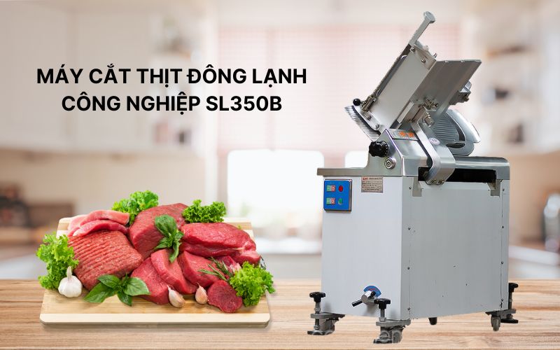 Máy cắt thịt đông lạnh công nghiệp SL350B