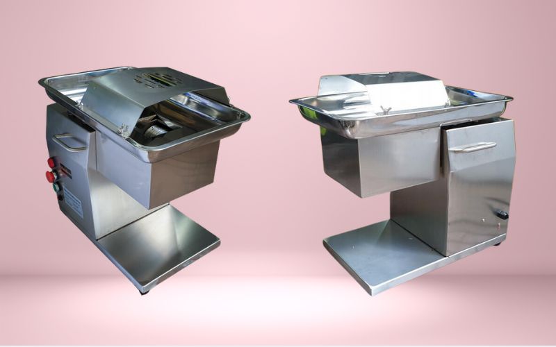 Máy thái thịt Hamiboss HR80 (dao tháo lắp dễ dàng)