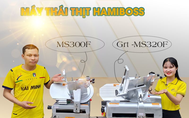 Máy thái thịt tự động Hamiboss MS300F
