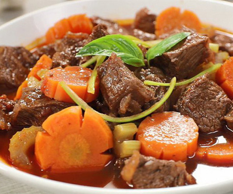 thái thịt bò chuẩn