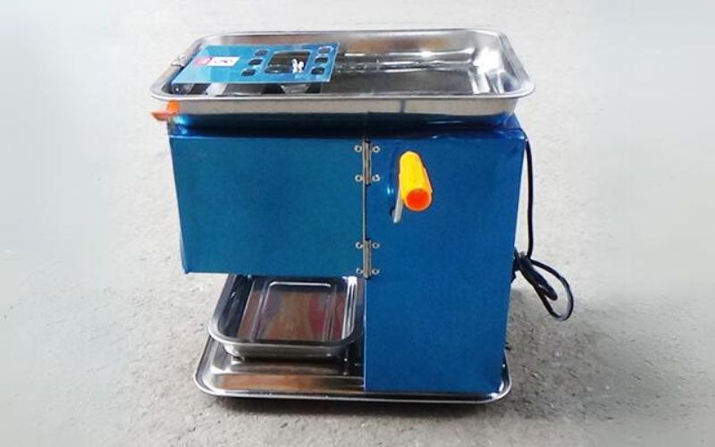 Những ưu điểm của máy thái thịt tươi sống HD-850 1 cửa 5ly