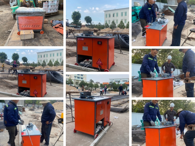 Máy uốn đai xây dựng GF20 (3 pha)