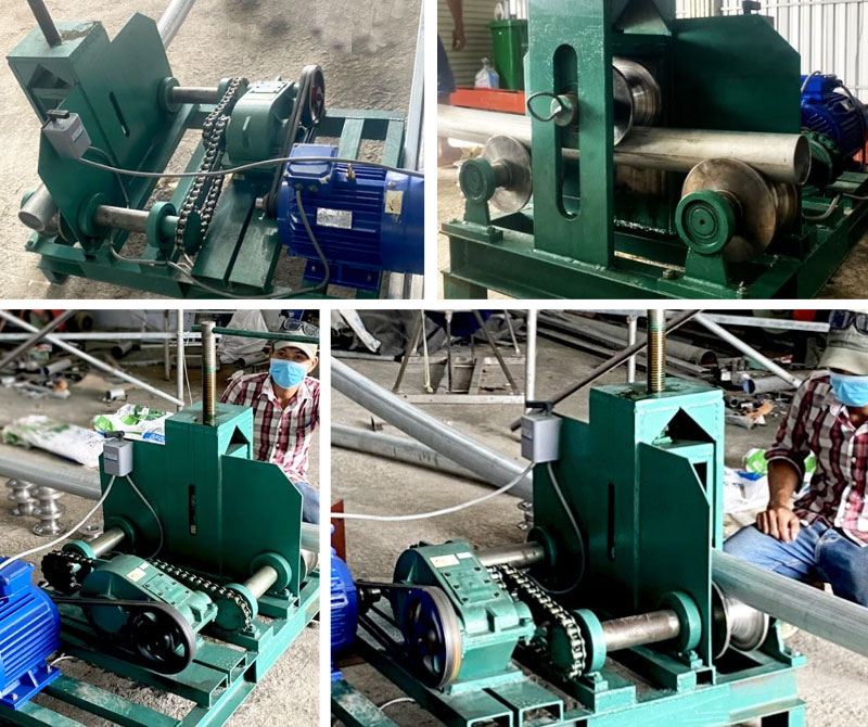 Máy uốn ống nằm ngang BA-5