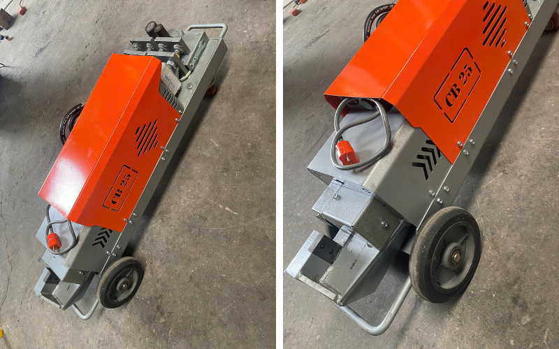 Máy uốn, cắt sắt tự động hai đầu HM-28