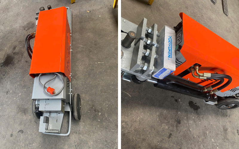 Máy uốn, cắt sắt tự động hai đầu HM-28