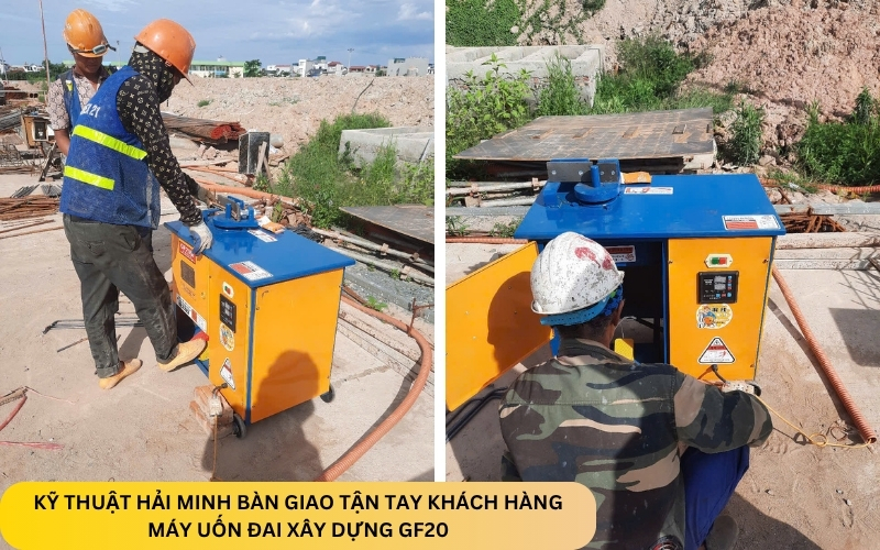 Máy uốn đai xây dựng GF20