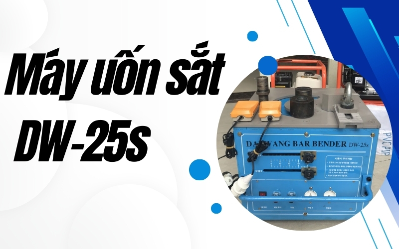 Máy uốn sắt DW-25S