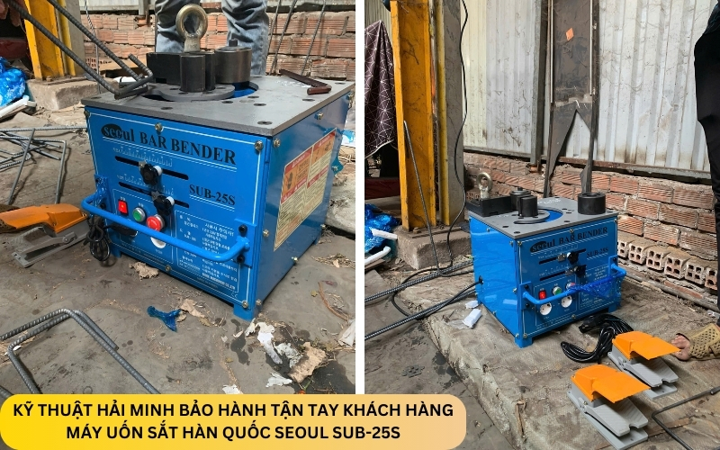 Máy uốn sắt Hàn Quốc SEOUL SUB-25S