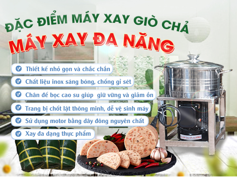 Đặc điểm nổi bật của máy xay đa năng