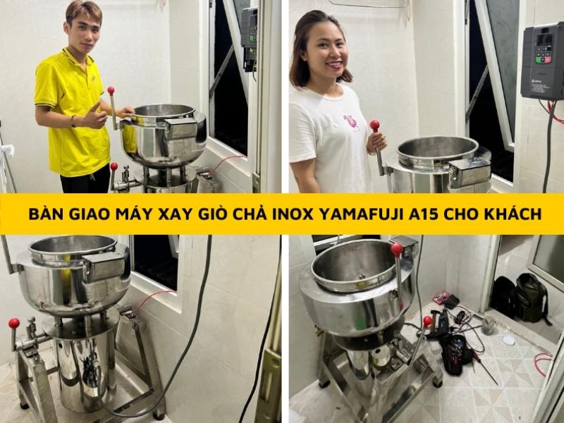 Máy xay giò chả đến từ thương hiệu Yamafuji uy tín chất lượng