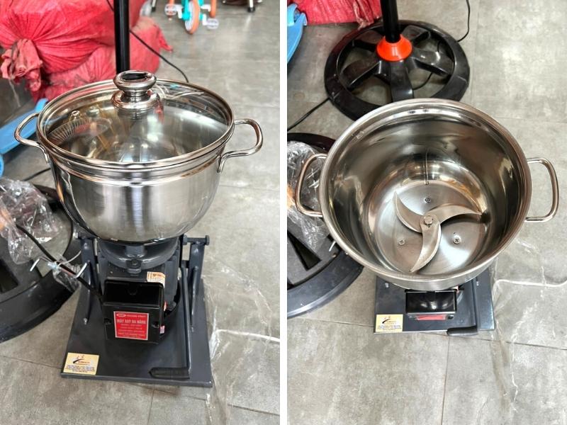 bàn giao máy xay thịt 900W cho khách