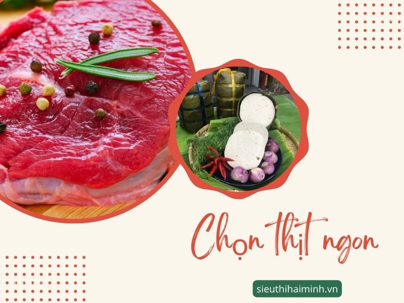 chuẩn bị nguyên liệu làm giò chả