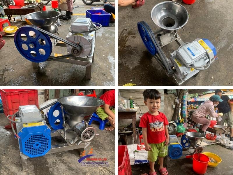 Máy đùn thịt, xương ốc Inox HM22