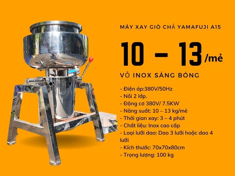 Máy xay giò chả Yamafuji A15