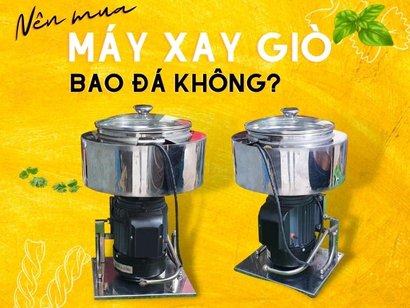 Nên Mua Máy Xay Giò Chả 2 Lớp Bao Đá Không?