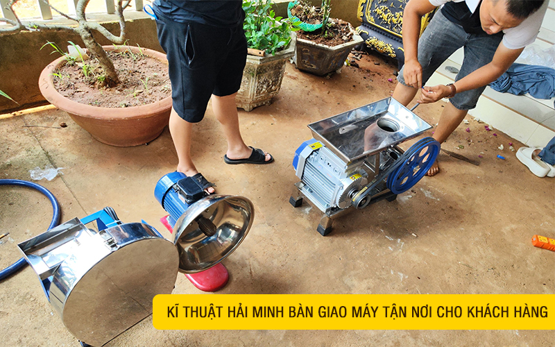 kĩ thuật hm Máy đùn thịt, xương ốc Inox HM22