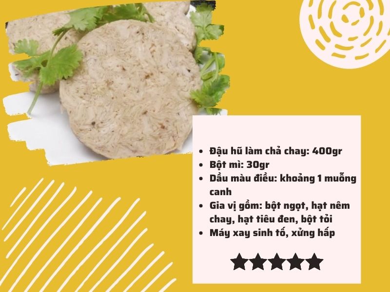 Cách làm giò lụa chay tại nhà bằng đậu phụ