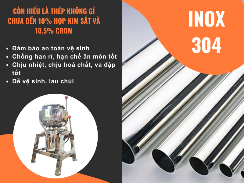 máy làm giò inox 304 có gì đặc biệt
