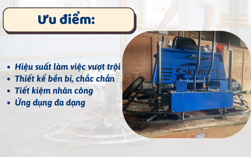 Máy xoa nền đôi Sakyno CRT-36B