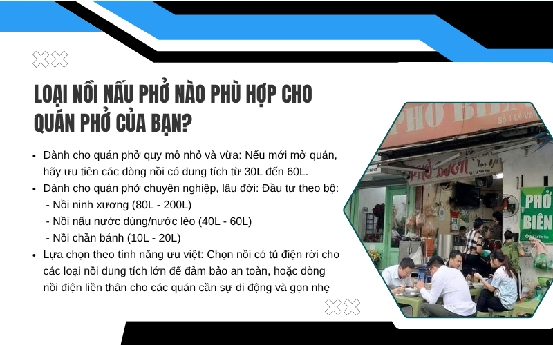Loại nồi nấu phở nào phù hợp cho quán phở của bạn