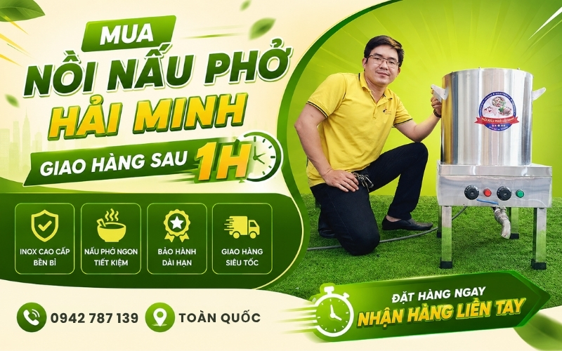 Mua Nồi Nấu Phở Hải Minh Giao Hàng Sau 1h