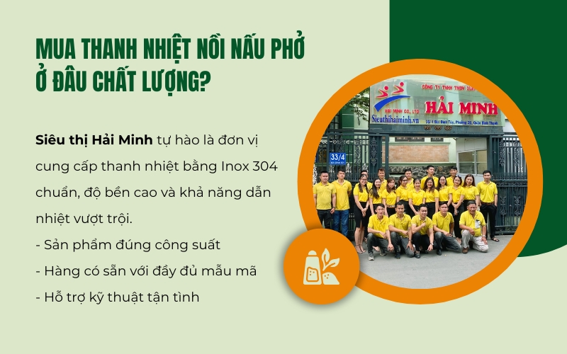 Mua thanh nhiệt nồi nấu phở ở đâu chất lượng?