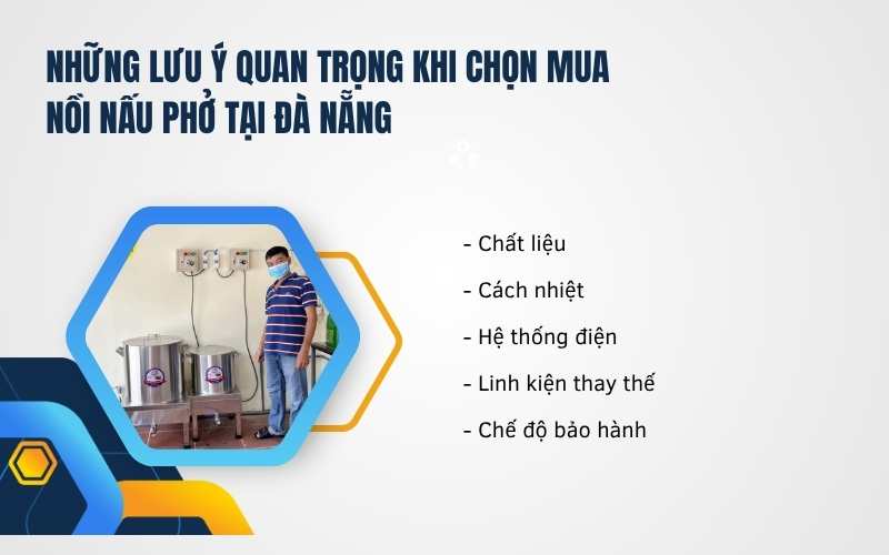 Những lưu ý quan trọng khi chọn mua nồi nấu phở tại Đà Nẵng
