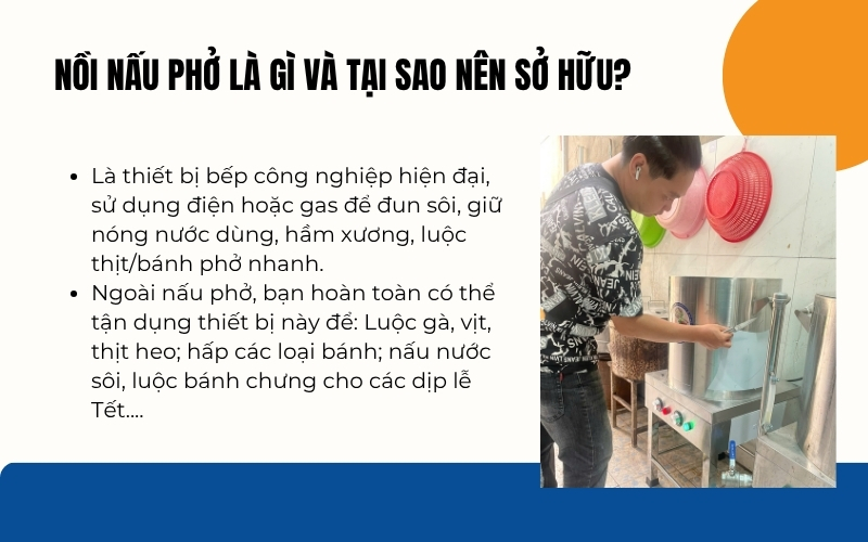 Nồi nấu phở là gì và tại sao nên sở hữu?