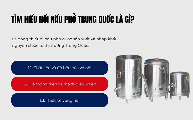Tìm hiểu Nồi nấu phở Trung Quốc là gì?