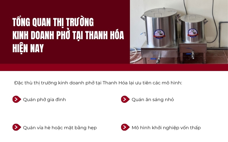 Tổng quan thị trường kinh doanh phở tại Thanh Hóa hiện nay