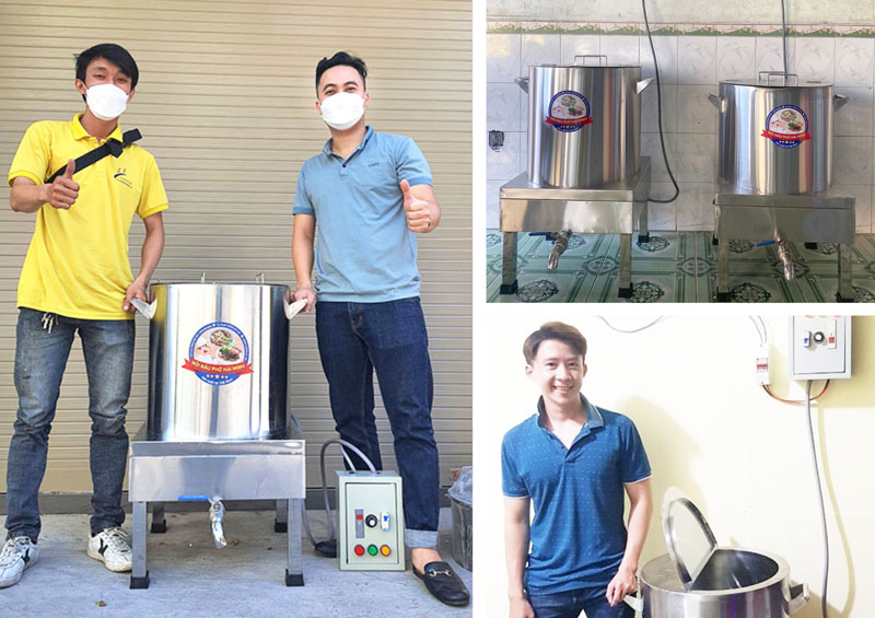 Hải Minh - Đại lý bán nồi nấu phở inox điện Giá Tốt