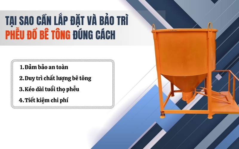 Tại sao cần lắp đặt và bảo trì đúng cách?