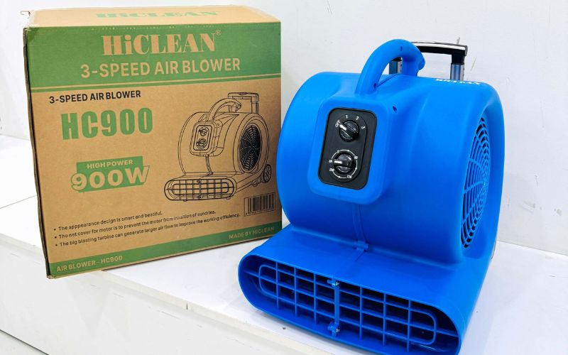Đặc điểm nổi bật của quạt thổi thảm HIClean HC900