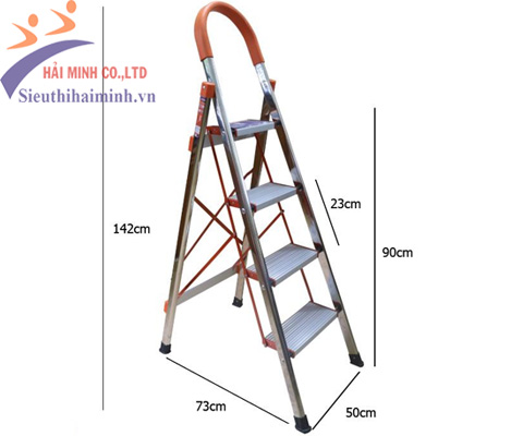Kích thước thang ghế Ameca AMG-4IN