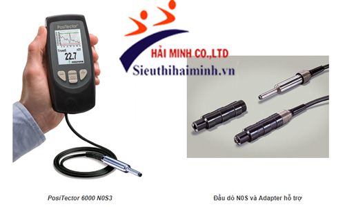 Chi tiết máy đo độ dày lớp phủ PosiTector 6000 N0S3 chính hãng