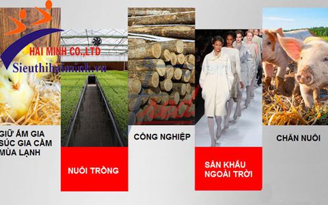 Ứng dụng của máy sấy gió nóng