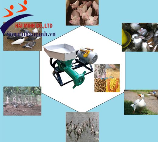 ứng dụng tuyệt vời của máy đùn cám viên