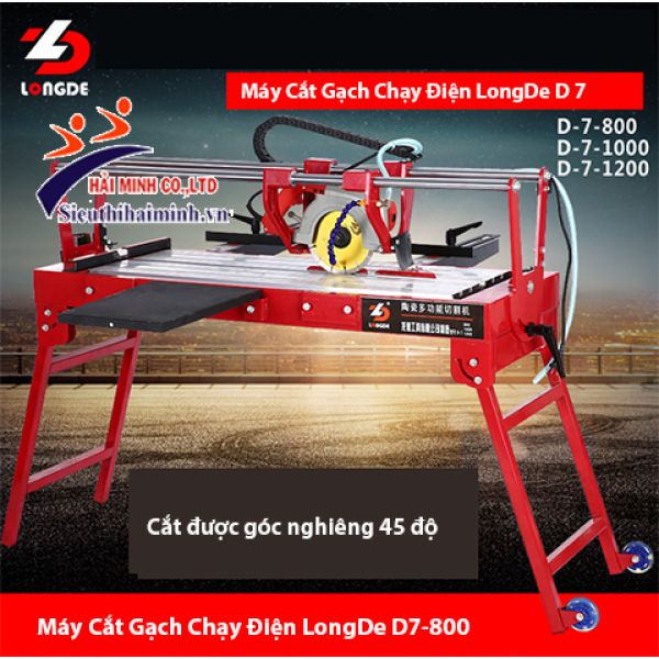 3 dòng máy cắt gạch chạy điện LongDe D7