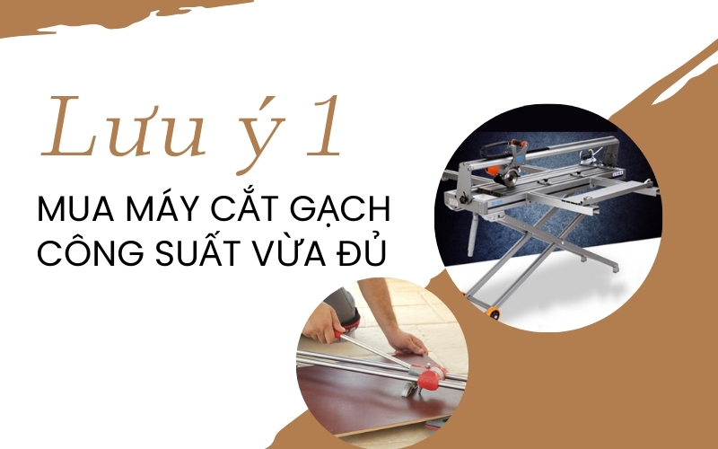 3 lưu ý khi chọn mua máy cắt gạch giá rẻ chất lượng
