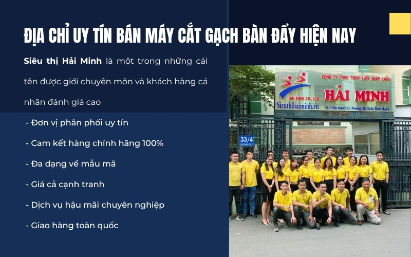 Địa chỉ uy tín bán máy cắt gạch bàn đẩy hiện nay