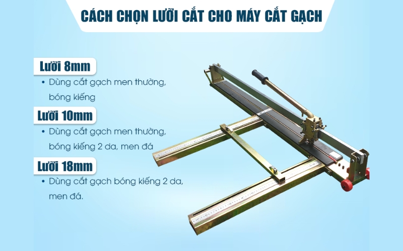 Hướng dẫn sử dụng máy cắt gạch đảm bảo an toàn và hiệu quả