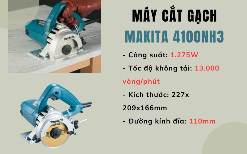 Máy cắt gạch Makita 4100NH3